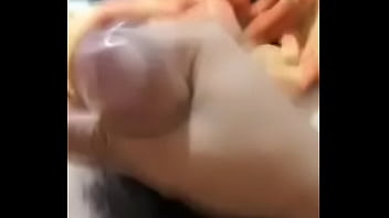 Preview 3 of Indian Girl Boob Press N - Precum en la cama