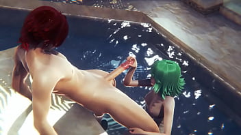Preview 1 of Big Ass Anal Fat - One punch man - Tatsumaki handjob and fucked - Japanese Asian Manga Anime Film Game Porn