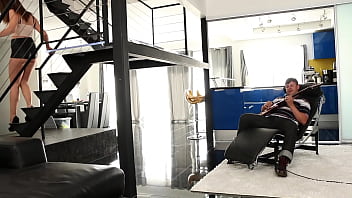 Preview 1 of Sunny Leon New Port Xxxx Video - Step dad fucks his sexy step daughter&#039_s pussy - (Delilah Blue)