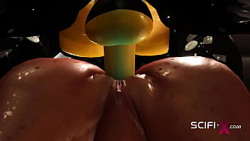 Preview 3 of Install Video2 - Fuck me hard. Sex with a sci-fi android in the lab