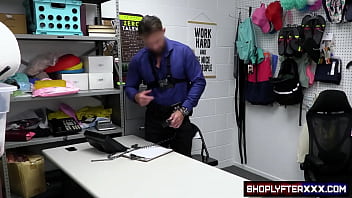 Preview 3 of Little Vir - ShoplyfterXXX - Conservative and religious girl Jade Valentine gives up her pussy to avoid being arrested