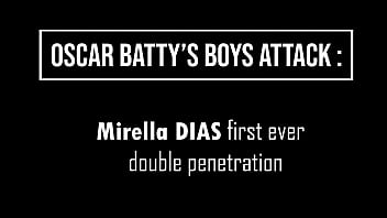 Preview 1 of Usa Online Teen Nihan - skinny Brazilian Mirella DIAS first ever double anal attempt (DAP,  DP,  Pee,  Anal,  Double Vaginal,  ATM) OB072