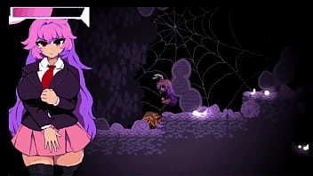 Preview 1 of Turkish Porno Gul - Hentai game &quot_Udonge&quot_ Girl with pink hair Part 2 Commented gameplay
