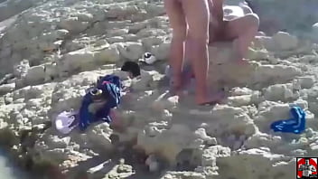 Preview 4 of Black South Africa Porn Video - In the rocks having sex with Claudia Marie ctdx