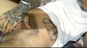 Preview 4 of Bald Females - Homem trans depois de gozar gostoso