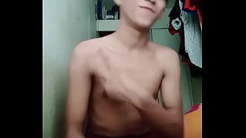 Preview 4 of Real Gay Incest Hidden Camera - Flexing my body