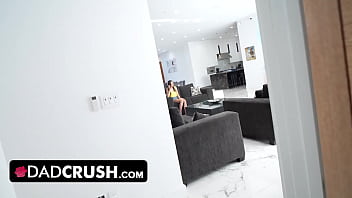 Preview 1 of Www Keratins Xvideo Com - DadCrush - Horny Stud Moves Aften Opals Panties And Sticks His Finger In Her Teen Pussy