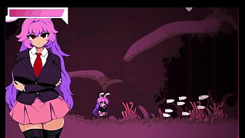 Preview 1 of Sleeping Time Jabardasti Sex - Hentai game &quot_Udonge&quot_ Sexy girl with pink hair Part 1