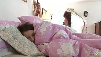 Preview 1 of Sex In Postion - This dominant mature lesbian wants to show to her cute teen friend who is the boss