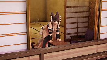 Preview 4 of Maam And Duter - Chunli and Nyotengu lesbian relationship