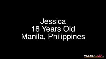 Preview 1 of Superheroine Get - 18 year old Filipina hooker fucks a big dick foreigner