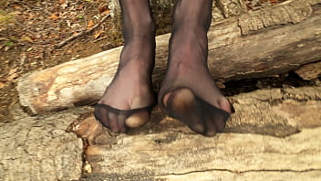 Preview 2 of Tube Page - Outdoor Pantyhose Play
