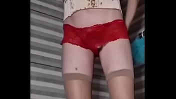 Preview 2 of Wife Aka Dak - Sissy pissing herself