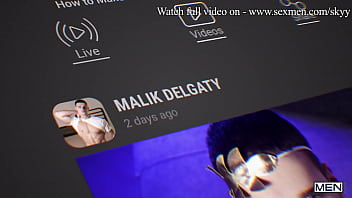 Preview 3 of Asian Bbw Mikf - MenPoP - Part 4 / MEN / Skyy Knox,  Malik Delgaty  /  - Follow and watch Malik Delgaty at www.men.com/malik