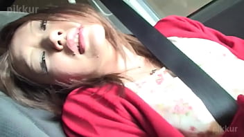 Preview 3 of Tmsg 024 - Masturbating in the car on the way to a hot spring trip(01731)