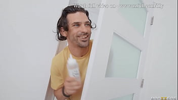 Preview 2 of Black Sein M - Toilet-Stuck Slut Gets Double Dicked - Lily Starfire / Brazzers  / stream full from www.zzfull.com/lily