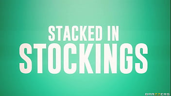Preview 4 of Butt Amma - Stacked In Stockings - Julie Cash / Brazzers  / stream full from www.zzfull.com/herpussy