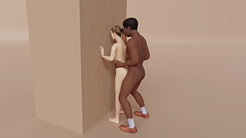 Preview 3 of Alura Jenson Cum Shot - animation sex Viedio ,  girl fucked hard by black dick