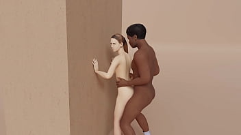 Preview 4 of Alura Jenson Cum Shot - animation sex Viedio ,  girl fucked hard by black dick