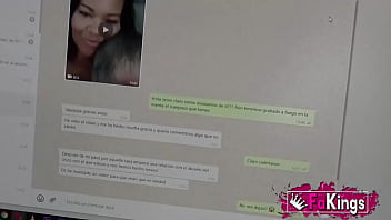 Preview 1 of Bibi Joens - Ebony mommy with GIANT TITS introduces us to her older lover :-D