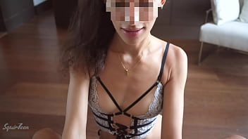 Preview 2 of Sexyvideo Dog And Girl - Petite horny stepsister with tight pussy sucked and fucked her stepbrother while parents were away
