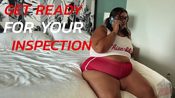 Preview 1 of Lun Phudi Sex Pics - GET READY FOR YOUR INSPECTION,  Breana Khalo