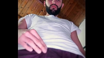 Preview 1 of And Csx Xxxxx - Intense masturbation with spit before bed. I stroke my big uncut latino cock until I shoot a BIG cum load that flies all across the room ? Wanna catch that warm milk with your mouth next?
