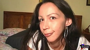 Preview 2 of My Cock Woke Up Mom - Street fighting Native american indian girl sucks black cock,  rough doggystyle,  and likes her hair pulled