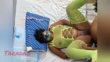 Preview 4 of First Time 8 Tube Beeg - Preta do rabo guloso indo porra no rabo