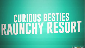 Preview 4 of Tamil Sex Chinna Ponnu Viodes - Curious Besties Raunchy Resort - Brooklyn Gray,  Elsie,  Artemisia Love / Brazzers  / stream full from www.zzfull.com/besti