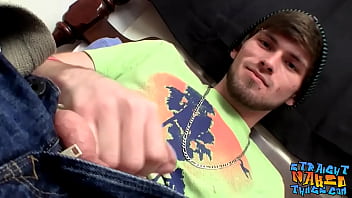 Preview 2 of Sunny Leone Tori Xxx - Young straight thug Dakota James masturbates on camera solo