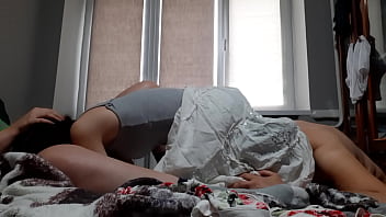 Preview 3 of Big Boobs Movies - Our First Lesbian Threesome - Girls fly orgasm