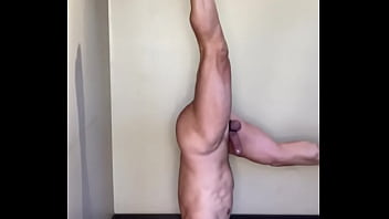 Preview 1 of 2 Xxxxxbf - Defiant Again Naked Headstand