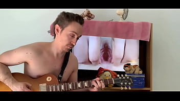 Preview 2 of Mom Son Porn Game - Super Pussy xGuitar Show