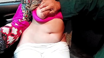 Preview 2 of 5 Ginger - Indian Real Milky Boobs Fucked In Car By Her Ex Boyfriend With Clear Hindi Audio