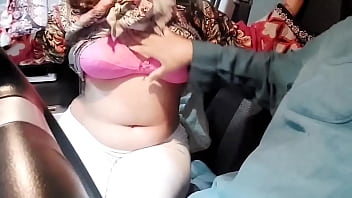 Preview 1 of 5 Ginger - Indian Real Milky Boobs Fucked In Car By Her Ex Boyfriend With Clear Hindi Audio