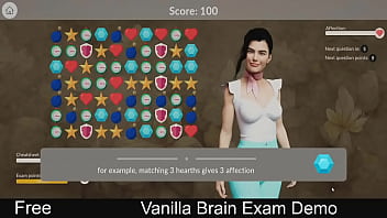 Preview 1 of Hd Bd Xvideo - Vanilla Brain Exam Demo