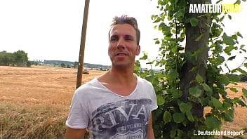 Preview 1 of Sleef Sister Fuke - DEUTSCHLAND REPORT - Skinny Country Girl (Liss Longlegs) Picked Up For Steamy Fuck With Big Amateur Cock