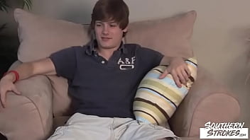Preview 1 of Animation Gif - SOUTHERNSTROKES Athletic Twink Rusty Masturbates Dick Solo