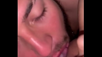 Preview 3 of Man Kissing Girl Nipple Photos - Le mamo la cuca  a una venezolana por dinero