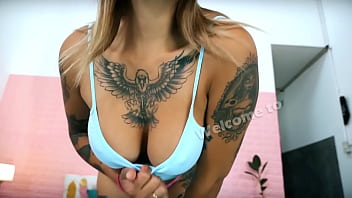 Preview 1 of Swallow Your Cum Compilation - Perfect Whore Teen Deepthroats and Sucks Balls