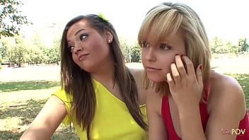 Preview 1 of Mom Not Interest Son Forced - Getting her mind off of things by going to her brunette lesbian friend who adores scissoring