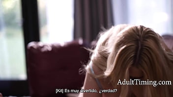 Preview 3 of Full Hardd - Method Acting A Lesbian Romance,  But Things Get Out Of Hand - Spanish Subs