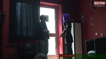 Preview 1 of Zoma Porn - DEUTSCHES BDSM - Mistress Domina bestraft user sklaven in latex