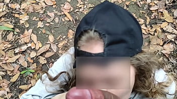 Preview 2 of Team Saxy Girl Video - Horny teen sucks cock in the nature