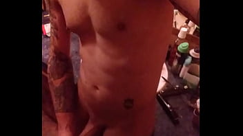 Preview 1 of Lesbian Tribbing Brazilian - Quick cumshot from big cock