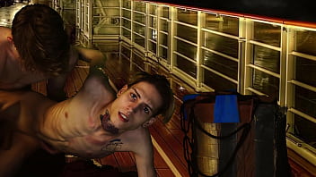 Preview 4 of Cumfista - Young guys fuck hot on the liner