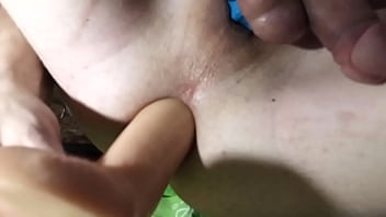 Preview 1 of Kiwi Hazel - Furiously dildoing my hole