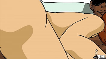 Preview 2 of Gral 18 Y - 2D &amp_ 3D MILF takes BBC in every hole