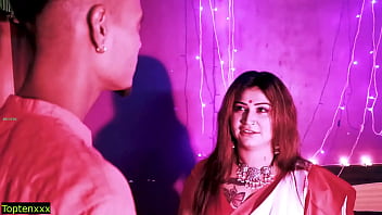 Preview 1 of Hd Virtual Date - Amazing Hot Bhabhi sex after Karwa Chauth! Indian Bhabhi Sex